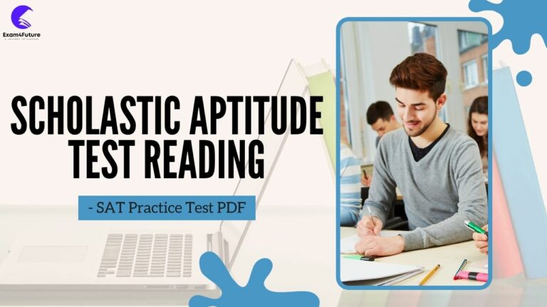 Scholastic Aptitude Test Reading